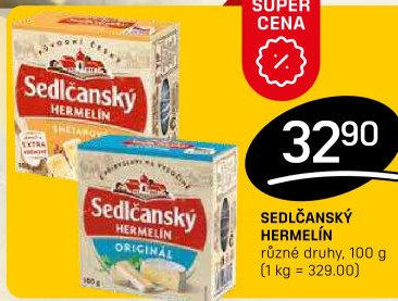 Sýr Hermelín Sedlčanský