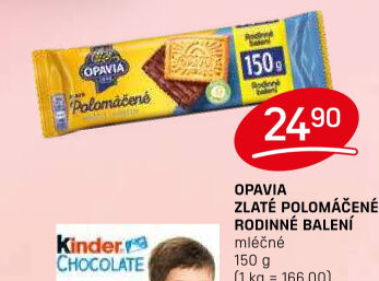 Zlaté polomáčené Opavia