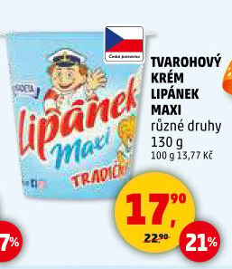 Dezert Lipánek tvarohový Madeta