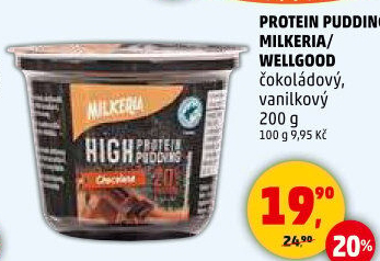 Proteinový pudink Milkeria