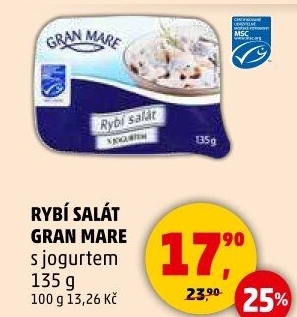Salát rybí s jogurtem Gran Mare