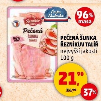 Šunka pečená nejvyšší jakosti Řezníkův talíř
