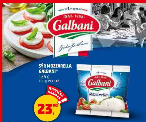 Sýr Mozzarella Galbani