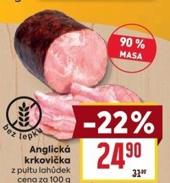 Anglická krkovice