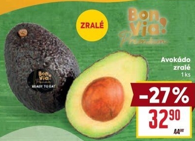 Avokádo Billa Bonvia Premium