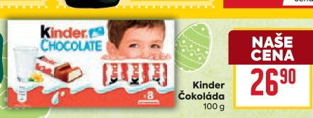 Čokoládky Kinder