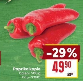 Paprika červená kapie