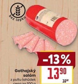 Salám Gothaj Kostelecké uzeniny