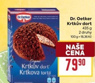 Směs na krtkův dort Dr. Oetker