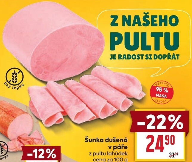 Šunka dušená nejvyšší jakosti