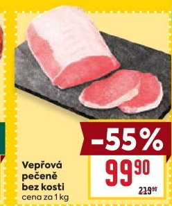 Vepřová pečeně bez kosti