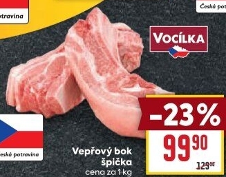 Vepřový bok špička Vocílka