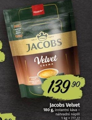 Instantní káva Jacobs Velvet
