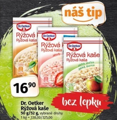 Kaše rýžová Dr. Oetker