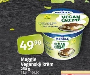 Sýr Mascarpone vegan Meggle