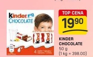 Čokoládky Kinder