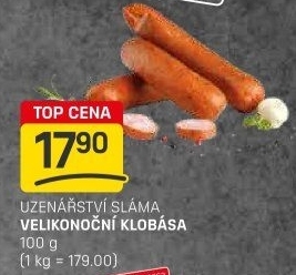 Klobása velikonoční Sláma