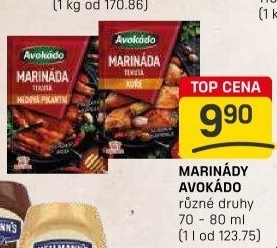 Marináda Avokádo