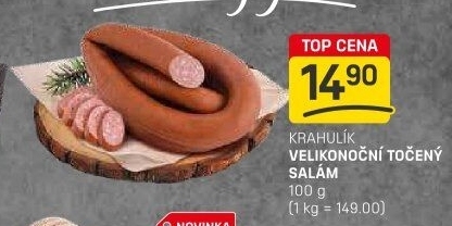 Salám točený velikonočníKrahulík