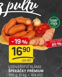 Špekáčky premium Dobrý Výběr