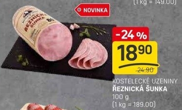 Šunka Řeznická výběrová Kostelecké uzeniny
