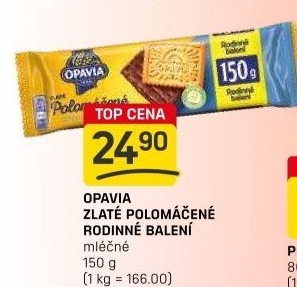 Zlaté polomáčené Opavia
