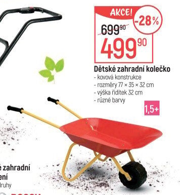 Dětské zahradní kolečka