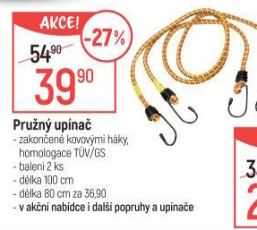 Pružné upínače