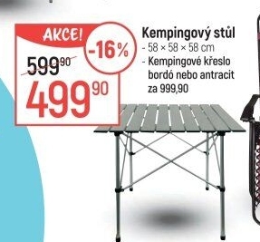 Kempingový stůl