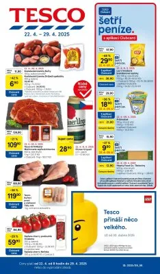 akční leták Tesco 22.4.2025-29.4.2025