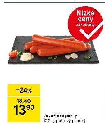 Párky javořické