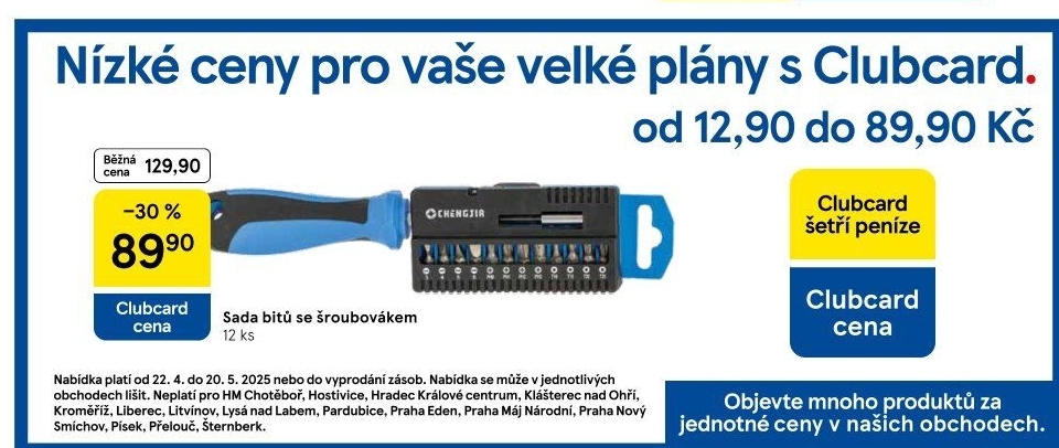 Šroubovák s bity