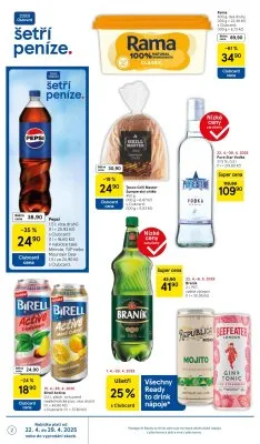 akční leták Tesco 22.4.2025-29.4.2025