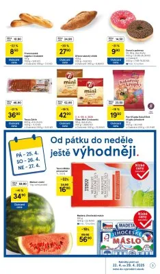 akční leták Tesco 22.4.2025-29.4.2025