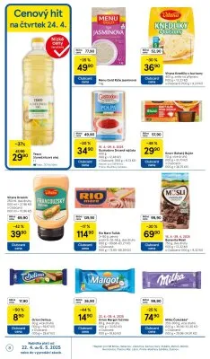 akční leták Tesco 22.4.2025-29.4.2025