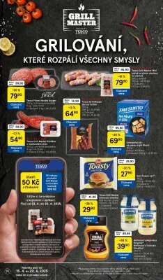 akční leták Tesco 22.4.2025-29.4.2025