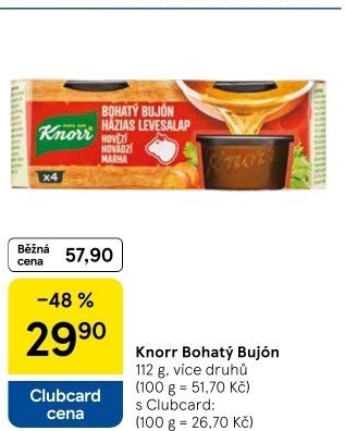 Bohatý bujón Knorr