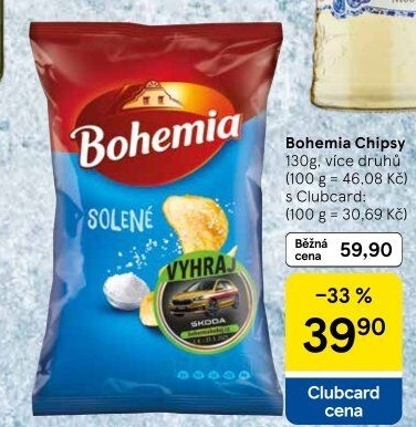Chipsy Bohemia Chips
