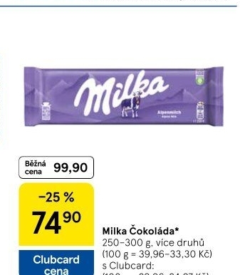 Čokoláda Milka