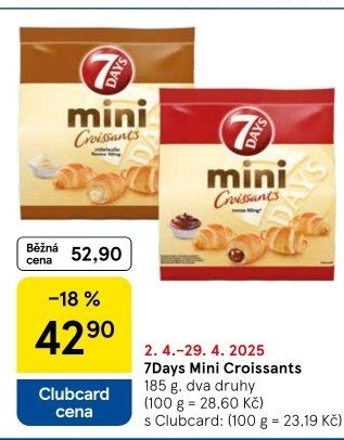 Croissant mini 7 Days