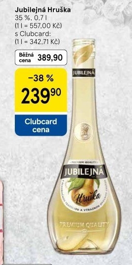 Pálenka Hruška Jubilejná St. Nicolaus