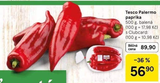 Paprika Palermo Tesco
