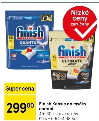 Tablety do myčky Finish