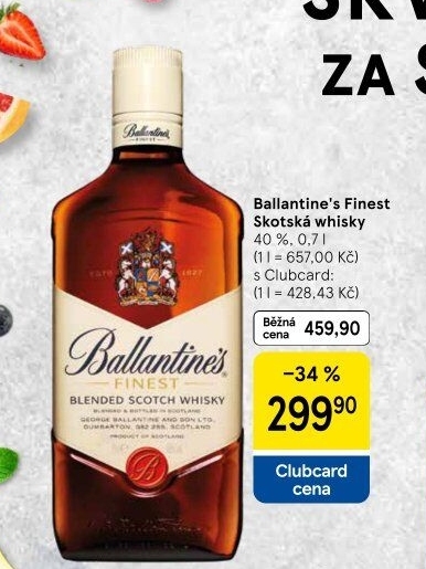 Whisky Ballantine'