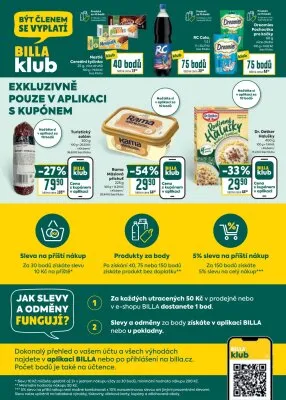 akční leták BILLA 22.4.2025-27.4.2025