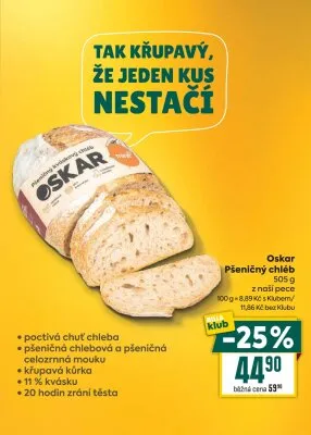 akční leták BILLA 22.4.2025-27.4.2025