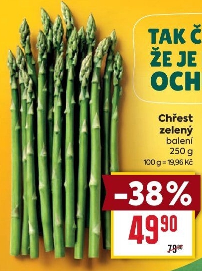 Chřest zelený