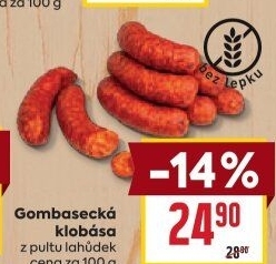 Gombasecká klobása
