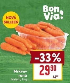 Mrkev Billa Bonvia