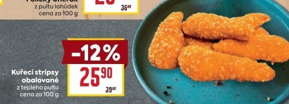 Obalované kuřecí stripsy